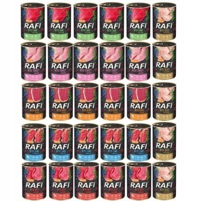 DOLINA NOTECI Rafi dla psa mix smaków 30x800g na Arena.pl