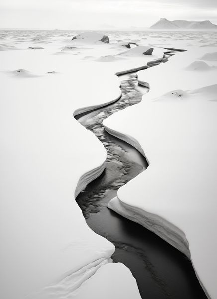 Plakat 40x55cm Szczeliny Mrozu zdjęcie 1