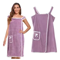 RĘCZNIK KĄPIELOWY DAMSKI TUNIKA SZLAFROK SPA PAREO NARAMIENNY DUŻY różowy