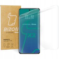 Folia hydrożelowa, ochronna na ekran Bizon do OnePlus 12, hydrogel 2 sztuki