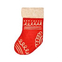 Serwetki papierowe świąteczne Skarpeta, 10 szt.