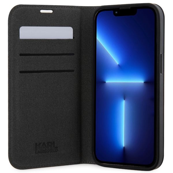 Etui Karl Lagerfeld do iPhone 15, iPhone 14, iPhone 13, Srebrny zdjęcie 4