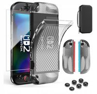 OBUDOWA ETUI OCHRONNE DO SWITCH 2 + SZKŁO HARTOWANE, POKROWIEC