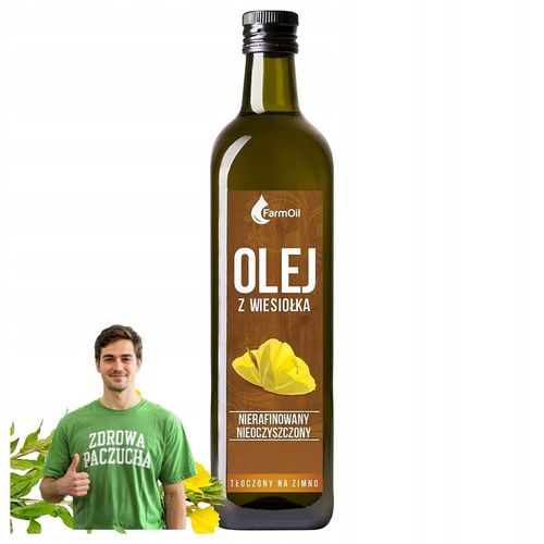 OLEJ Z WIESIOŁKA DWULETNIEGO TłoczonyNaZimno 500ml na Arena.pl