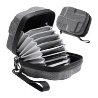 Etui pokrowiec na FILTRY 10 szt. do 82mm Mocny Wodoodporny PREMIUM K&F 95mm