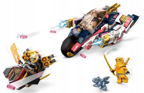 71792 - lego ninjago - mech sory zmieniający się w motocykl wyścigowy na Arena.pl