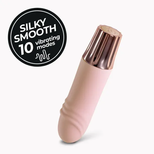 crushious mellow waves mini - kompaktowy wibrator 10 trybow rożowy na Arena.pl
