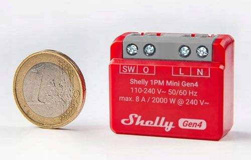 Sterownik Shelly 1PM Mini Gen4 Zigbee/Matter na Arena.pl