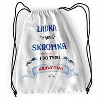 Plecak Dla Krawcowej Sportowy Szkolny Worek Torba Z Nadrukiem Ze Zdjęciem