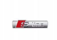 Audi S-line naklejka na klapę bagażnika błotnik grill EMBLEMAT SLINE mat