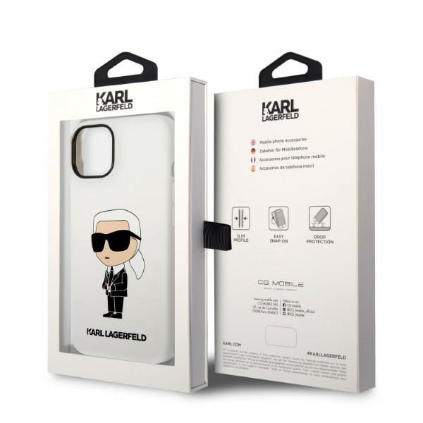 Etui Karl Lagerfeld do iPhone 15 Plus, iPhone 14 Plus, Biały zdjęcie 8