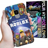 ETUI CASE DO SAMSUNG S9 - ROBLOX GRY BAJKI GTA MARIO SONIC + FOLIA