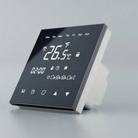 Termostat regulacja ogrzewania TVT-30-BS panel dotykowy wbudowane czujniki