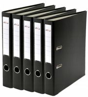 SEGREGATOR A4 50mm WZMOCNIONY OKUTY CZARNY x 5 szt