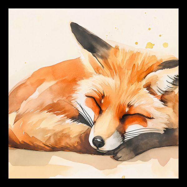 Plakat 30x30cm Akwarelowa Sielanka zdjęcie 2