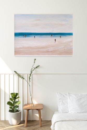 Plakat plaża abstrakcja poziom 70x100 cm na Arena.pl