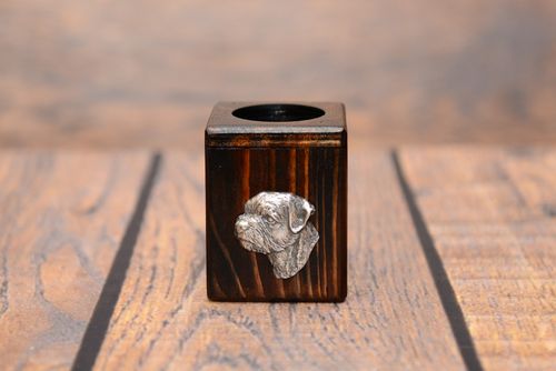 Border Terier - świecznik - 3975 na Arena.pl