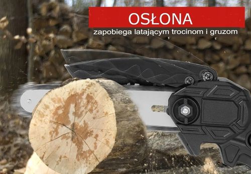 PIŁA ŁAŃCUCHOWA AKUMULATOROWA PILARKA 6" 2x AKUMULATOR 21V + WALIZKA na Arena.pl