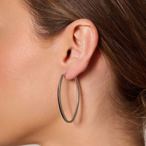 srebrne kolczyki owalne - kdk6475 na Arena.pl