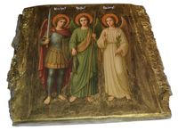 Ikona Święty Archanioł Michał Gabriel Rafał