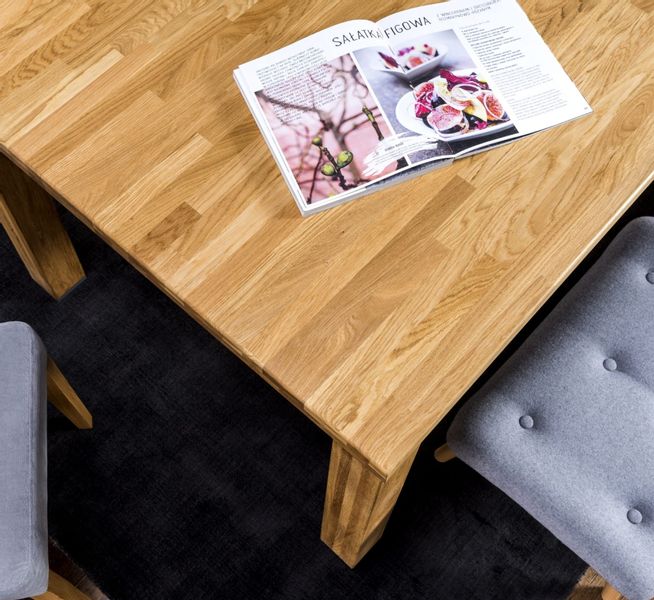 Stół dębowy Prato  180x100 cm zdjęcie 4