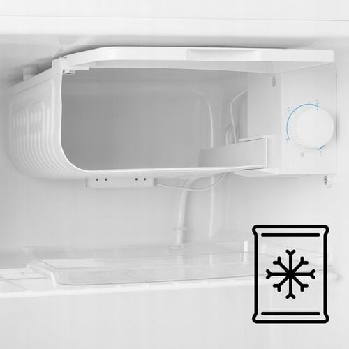 MINI LODÓWKA MAŁA PODBLATOWA zamrażarka CHŁODZIARKA SREBRNA hotelowa na Arena.pl