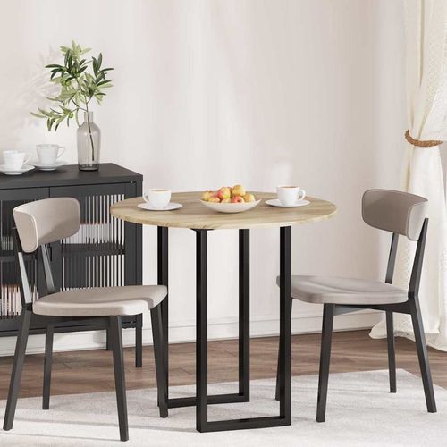 Blat stołu dąb sonoma 80 x 80 x 1.5 cm Materiał drewnopochodny na Arena.pl