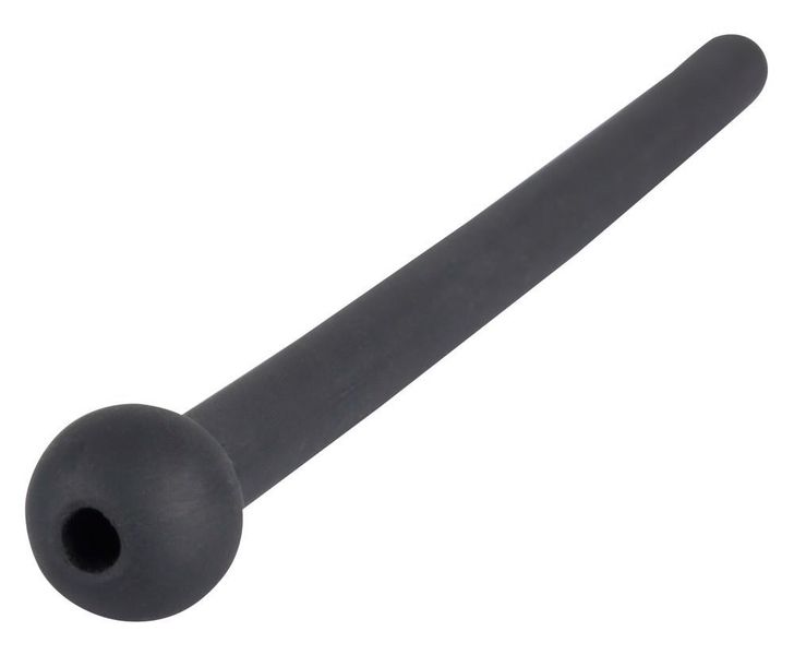 Penis Plug Piss Play Black zdjęcie 3