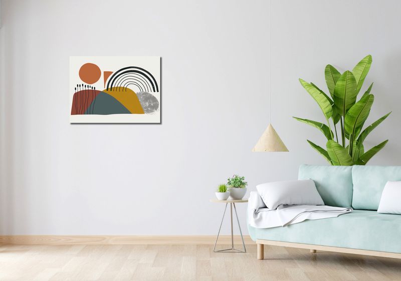 Obraz 70x50cm Słoneczny Zakątek zdjęcie 2