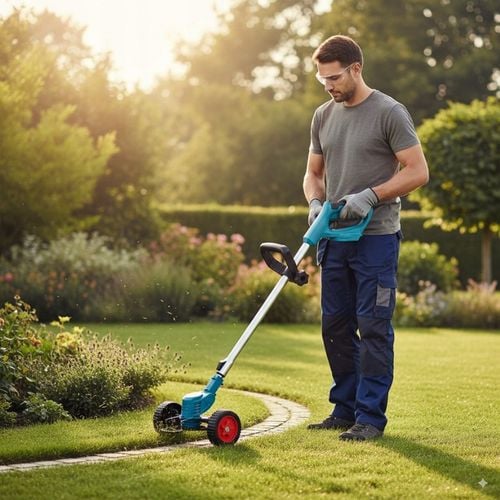 PODKASZARKA AKUMULATOROWA KOSA WYKASZARKA KOSIARKA DO TRAWY DUŻY na Arena.pl