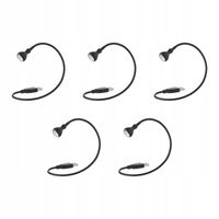 5 szt. JANSJO Lampa USB LED - czarny 38 cm