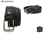 męski pasek ze skóry naturalnej - rovicky 120