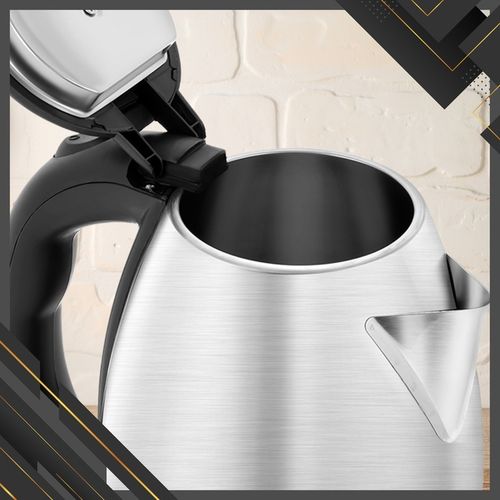 CZAJNIK ELEKTRYCZNY BEZPRZEWODOWY STALOWY DUŻY MOCNY SREBRNY 2200 W 1,8 L na Arena.pl