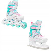 Rolki Łyżwy figurowe 2w1 Regulowane Croxer Calice 34-37