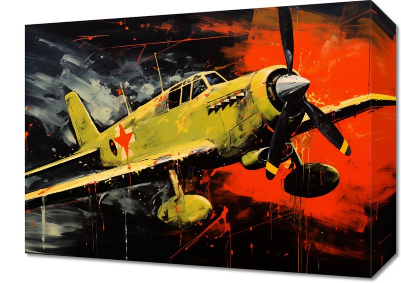 Obraz 40x30cm Barwny Przelot zdjęcie 1
