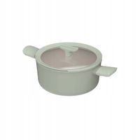 Garnek z pokrywą BergHOFF Balance Sage 24cm 4,4 l Nieprzywierający