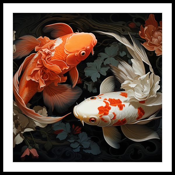 Plakat 70x70cm Harmonijny Taniec zdjęcie 3