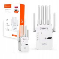 Mocny Wzmacniacz Sygnału Zasięgu Sieci Wifi 5G Repeater Zewnętrzny Extender