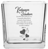 Wazon grawer PREZENT dla Dziadków Babci Dziadka