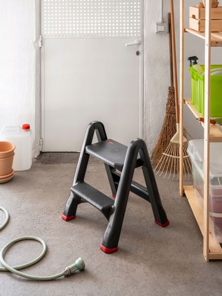 Curver 155160 Taboret Składany Grafitowy Do 150kg zdjęcie 5