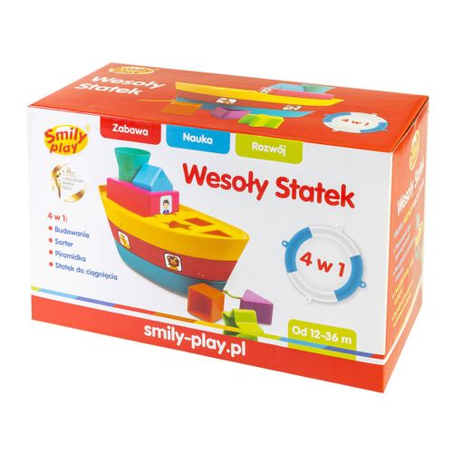 SMILY PLAY Wesoły Statek 4w1 na Arena.pl