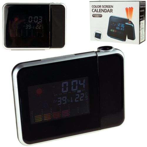 AP28 STACJA POGODY BUDZIK ZEGAR PROJEKTOR ZEGAREK na Arena.pl