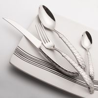 Sztućce Stołowe - GRAWEROWANE - Komplet 24 szt -NOWOŚĆ!