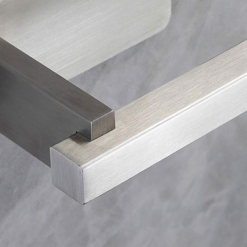 Uchwyt wieszak na papier samoprzylepny srebrny na Arena.pl