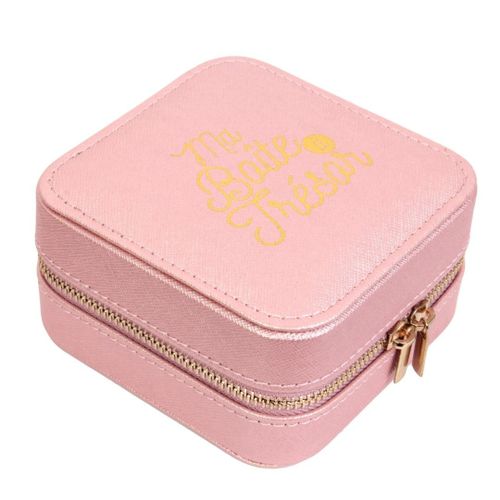 Mini szkatułka na suwak szarobezowa na Arena.pl