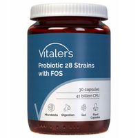 Probiotyk 28 SZCZEPÓW 41MLD CFU + Prebiotyk FOS Jelita Trawienie 30 kaps