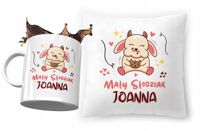 Zestaw Dla Joanny Poduszka + Kubek Dla Dziecka Z Nadrukiem Ze Zdjęciem