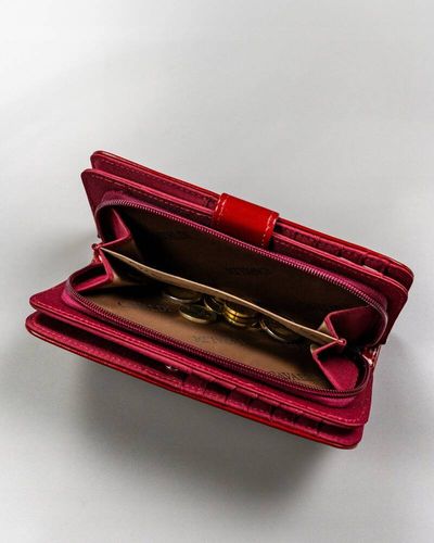 pojemny, duży portfel damski ze skóry ekologicznej - 4u cavaldi na Arena.pl