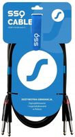 SSQ JMJM5 - kabel 2x Jack mono / 2x Jack mono