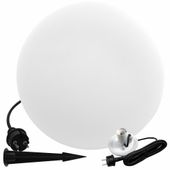 OGRODOWA LAMPA NAZIEMNA (KULA) 35CM